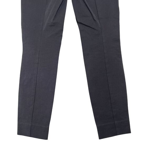 Everlane The Side-Zip Stretch Cotton Pant SIZE 0 Black Elastic Waist Chino - Picture 9 of 9